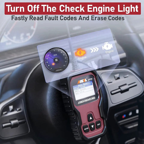 JP700 OBD2 Japanese Car Scanner With JOBD Protocol Code Reader for dashboard diagnostics in Toyota Nissan Honda Mazda Subaru