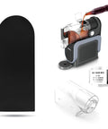 Anti Slip Mat With Detachable Shields And Spout Cover For Slushie Accessories BPA Free Easy To Clean No Spill Stable Base