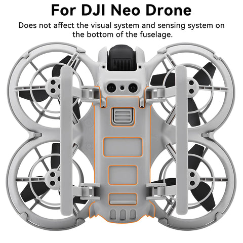Foldable Landing Gear Kit For DJI Neo Drone With Quick Release Legs Elevates 25mm No Fuss Install Easy Snap On Setup Keeps Power Indicator Clear And Bottom Sensor Clear Heat Vents Clear Not Compatible With Neo 2