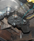 Exterior Gearbox Linkage With Step Motor For RV Electric Steps, OEM Ready Replacement Kit installed under an RV
