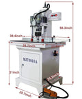 Hinge Boring Drill Press For Woodworking Heavy Duty Electric Pneumatic Hole Puncher 0 To 2 Inch Drilling Depth Single Head Three Hole
