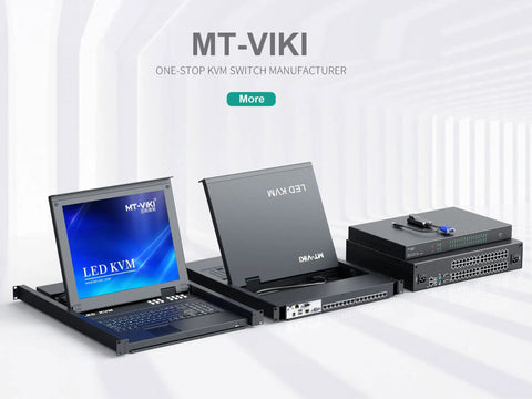 Level Up Your Data Center Game With This Top Shelf 19 Inch LCD KVM Console Packing A Snappy 16 Port VGA KVM Switch, Built In Rack Mount Keyboard, Touchpad And Crisp Screen For Rock Solid Server Management