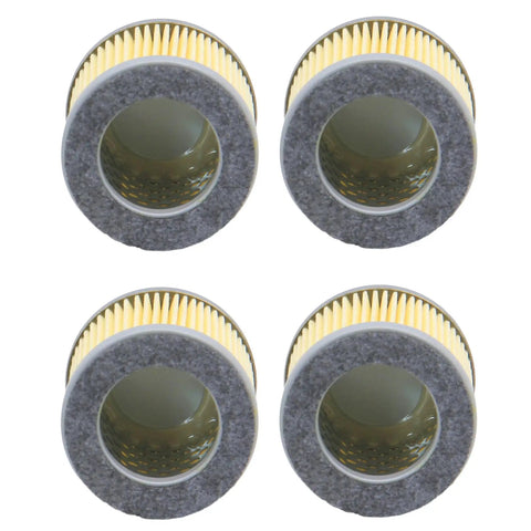 4 Pack Air Intake Filter Cartridge 65 mm By 72 mm 15 Micron Replacement 90950500000 C75 2 For Becker Dry Vane Vacuum Pumps