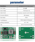 Image showing Six Pack MP1584 EN DC To DC Buck Converter Module Adjustable Voltage Step Down Power Supply 3A Output details and specifications.