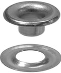 Heavy Duty Sheet Metal Grommet And Washer Set Made From Marine Grade Stainless Steel Durable Reliable Hardware For 00 Size 100 Sets Built To Endure Saltwater Vibration And Outdoor Use, Tough As Nails