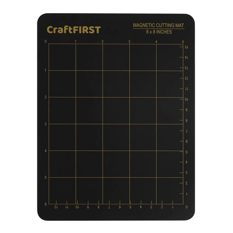 Killer Magnetic Cutting Mat For Cuttlebug Die Cutting Machines Heavy Duty Craft Platform With Grid Markings 6 x 8 inches