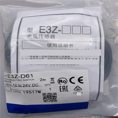 Proximity Switch Sensor E3Z D61 D62 D81 D82 R61 R81 T61 R62 Rock Solid Dope For Industrial Automation High Precision Detector For Machinery And Equipment Easy Mounting Fast Response Wide Sensing Range, E3Z-D61 manual