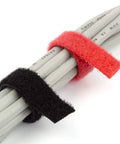 Fire Retardant Reusable Cable Ties Roll Cut To Length Half Inch Wide Heat Resistant Ties For Cable Management 16 Feet Long Black Tough Durable Organizer