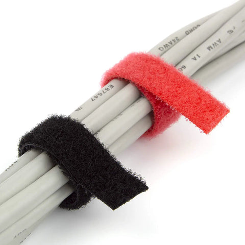Fire Retardant Reusable Cable Ties Roll Cut To Length Half Inch Wide Heat Resistant Ties For Cable Management 16 Feet Long Black Tough Durable Organizer