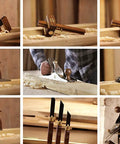 CSP4 No 4 Smoothing Plane For Cabinet Work And General Joinery Cast Iron Body Precision Milled Base shown in woodworking shop