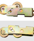 Sliding Door Rollers Replacement Kit For Patio Doors One And A Quarter Inch Tandem Roller Assembly With Five Sixteenth Inch Steel Ball Bearings Durable Construction For Sliding Glass Doors Screen Doors And Gates Two Pack