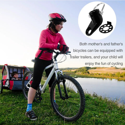 Bike Trailer Hitch Coupler Attachments For Most Bikes And Trailers Aftermarket Replacement For Bicycle Carriers outdoors