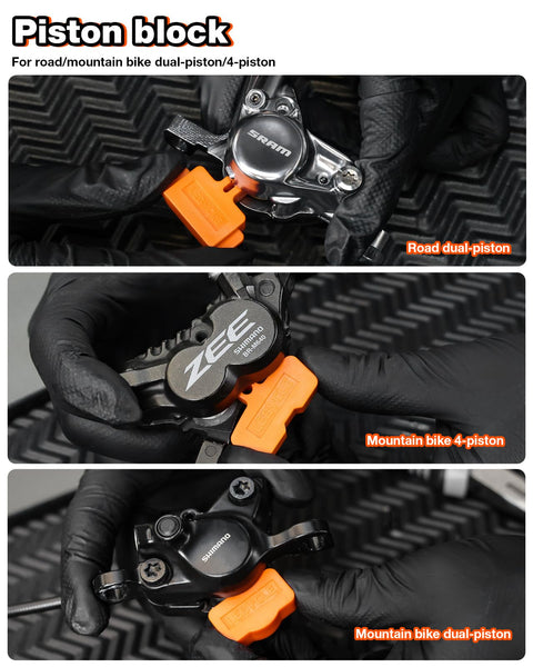 Brake Bleed Kit For Hydraulic Disc Brakes Pro Grade Quality Compatible With Shimano TEKTRO TRP 150ml Mineral Oil 10 Brass Connectors Clear Visual Oil Cup And Storage Base