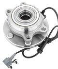 Close-up view of Pair Front Wheel Bearing And Hub Assembly For 2005-2019 Nissan Pathfinder Xterra Frontier And 2009-2012 Suzuki Equator 4x4 Models