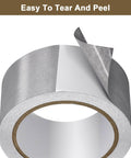 Heavy Duty Conductive Adhesive Tape Faraday Cloth Shielding Tape easy to tear and peel, roll front view