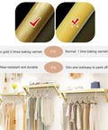 Top Shelf Wall Mounted Clothing Rack System Kit Crafted from Rock Solid Wrought Iron Pipes and Rugged Pine Boards for Boutique or Main Street Closets That Can Take Some Serious Wear and Tear, featuring two types of finishes.