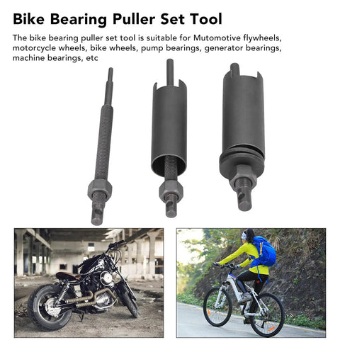 Inner Bearing Extractor Set Motorcycle Bearing Puller Sleeve Bearings 9mm To 23mm Steel Heat Treated 10 Piece Set Tools For Bike Wheels Flywheels Pumps Disassembly Without Damage To Shaft Housing Parts For Mechanics Working On Rigs on motorcycle wheel bearings