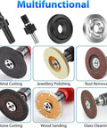 Drill To Angle Grinder Adapter Kit With 6mm And 10mm Arbors Flange Nut Set And 2 Spanner Wrenches Fits Most Electric Drills Conversion Shaft
