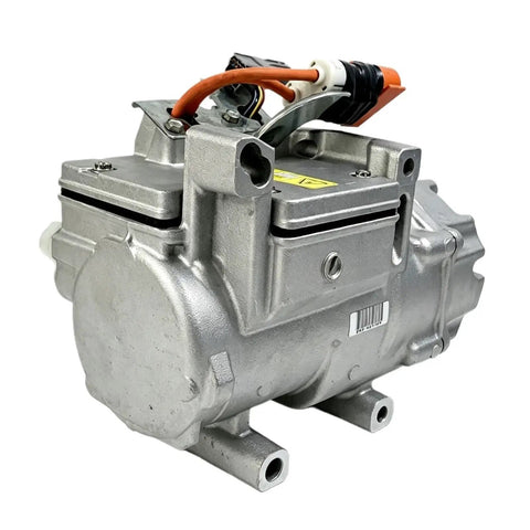 Electric AC Compressor Swap For Lexus LS600HL showing the compact design with connectors, ideal for efficient climate control.