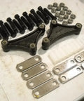 Tandem Axle Trailer Suspension Rebuild Kit With Eye-To-Eye Leaf Springs And 6 Inch Equalizers Fits 3500-7000 GVW parts displayed