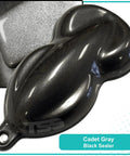 Premium Gray Automotive Basecoat Paint Gallon 128 Oz Ready To Spray Mix With Slow Reducer glossy cadet gray black sealer sample