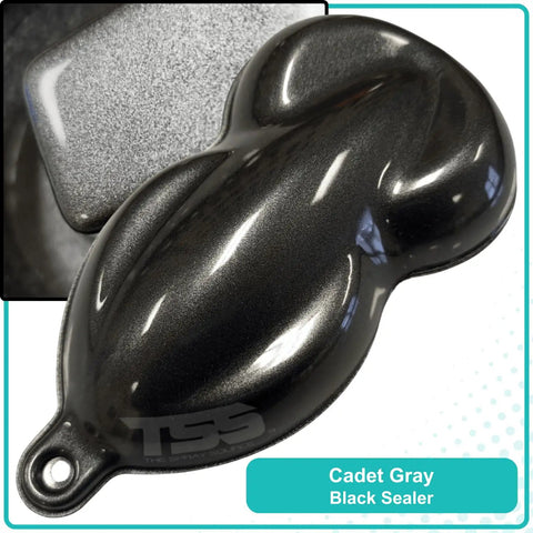 Premium Gray Automotive Basecoat Paint Gallon 128 Oz Ready To Spray Mix With Slow Reducer glossy cadet gray black sealer sample