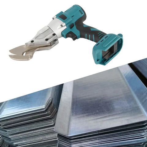ANKROYU Cordless Electric Scissors With 360 Rotating Head Flexible ABS Power Shears for cutting metal sheets and roofing.