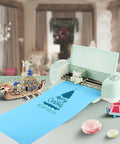WORKLION 12x24 cutting mat for Cricut Explore One/Air/Air 2/Maker; blue adhesive non-slip mat