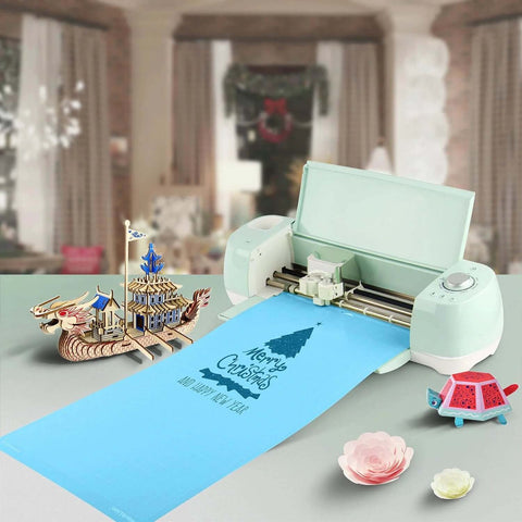 WORKLION 12x24 cutting mat for Cricut Explore One/Air/Air 2/Maker; blue adhesive non-slip mat