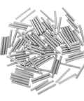 304 Stainless Steel Dowel Pins 100 Pieces Cylindrical Fastening Elements For Shelf Support Automotive And Machinery Applications Heavy Duty Pins