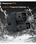 CCStoCCS2 DC Fast Charging Adapter 250 Amp 250 KW 1000V Electric Vehicle Charger waterproof IP54 and fireproof materials.