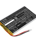 Replacement Battery For Swing Caddie SC300 Portable Golf Launch Monitor ET4968116PA showing label and wires