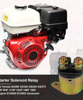 Starter Solenoid Relay For Predator 420cc Engine And Honda GX Series GX390 GX340 GX240 GX270 8HP 9HP 11HP 13HP Generators And 188F 190F Motors Replacement Electrical Component For Easy Starts.
