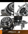 512344 Rear Wheel Bearing And Hub Assembly For Honda CRV 2007 2011 Crosstour 2010 2015 And Accord Crosstour 2010 2011 Rear 5 Lug