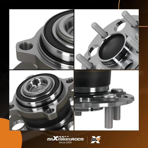 512344 Rear Wheel Bearing And Hub Assembly For Honda CRV 2007 2011 Crosstour 2010 2015 And Accord Crosstour 2010 2011 Rear 5 Lug