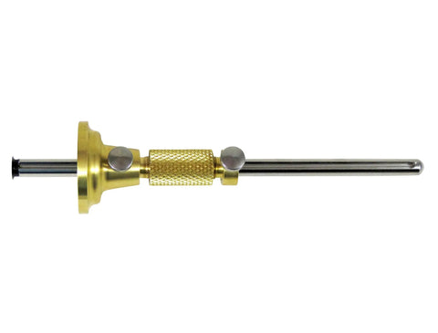 Rock Solid Brass Wheel Marking Cutting Gauge For Woodworking Pros Draw Spot On Lines With Knurled Micro Adjuster And Two Spare Round Cutters For Perfect Fit Projects