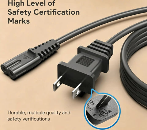 12V Power Supply Charger For Arcade Game Machines Plug And Play Ready Compatible With RYJ0136 Series showing safety certification mark.