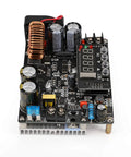 Top view of DC Buck Converter 10 To 65V To 0 To 60V 0 To 12A Step Down Power Supply Module with LED Display and components visible