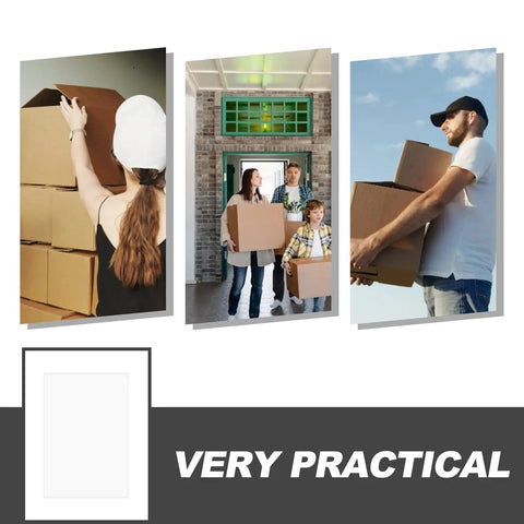 People using boxes labeled with 160 Sheets White Synthetic Paper Shipping Labels With Super Sticky Adhesion And Ample Writing Space