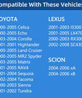 Gas Cap Replacement For Toyota 2000 To 2005 Tacoma Tundra RAV4 Corolla Celica Highlander Sienna Land Cruiser MR2 Spyder Matrix Sequoia IS300 LX470 RX300 SC430 And Scion XA XB 77300-53010 Compatible chart