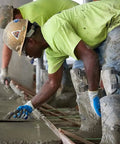 Workers using Original 1994 Crinkle Grip Work Gloves With Natural Latex Palm, Built To Last Heavy Duty 10 Gauge For Construction