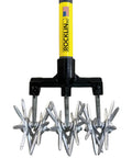 Heavy Duty Rotary Cultivator With 2X Steel Tines For All Soil Types Till Aerate Weed And Mix Soil 60 Inch Extra Long Handle Built