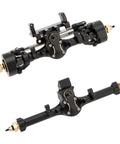 Beefed Up 5mm ISO V2 SCX24 Axles With 3 Section CVD For Axial 1/24 RC Crawler Black, Upgraded Shoulder Screws On Steering Knuckles