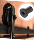 Set Of Five Replacement Track Spacers For Barn Door Hardware Kit DIY Ready Durable High Carbon Steel Spacers With Smooth Polished Finish