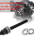 551141 Alloy Steel Harmonic Balancer Installer Tool For GM LS LT Engines 1997 To 2023 Black Crank Pulley Install Kit