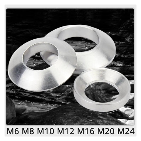 High Strength Badass Top Tier Stainless Steel Cone Washers Solid Countersunk Cup Shims And Gaskets For M6 Through M24 Bolts No Sweat Assembly Killer Industrial Hardware Fix