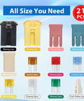 Dodge Ram Micro Fuse Kit with 5A to 80A assortment for Ram 2500/3500, Ram 1500 EcoDiesel, Chrysler 200, Jeep Grand Cherokee