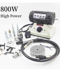 Badass 800W Polishing Machine Bench Grinder Rig with Stepless Speed Control, motor and accessories for woodworking and jade carving.