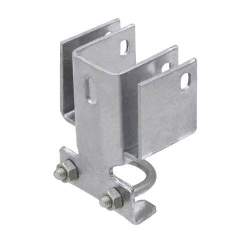 Heavy Duty Chain Link Fence Double Gate Latch For Swing Gates 1 3 8 Inch Built Tough Galvanized Steel Commercial Grade
