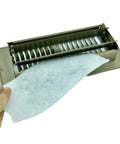 Installing Floor Vent Filters 48 Pack 4 By 10 Inch Polyester Filter For Home Ducts With 90 Day Filtration in vent opening